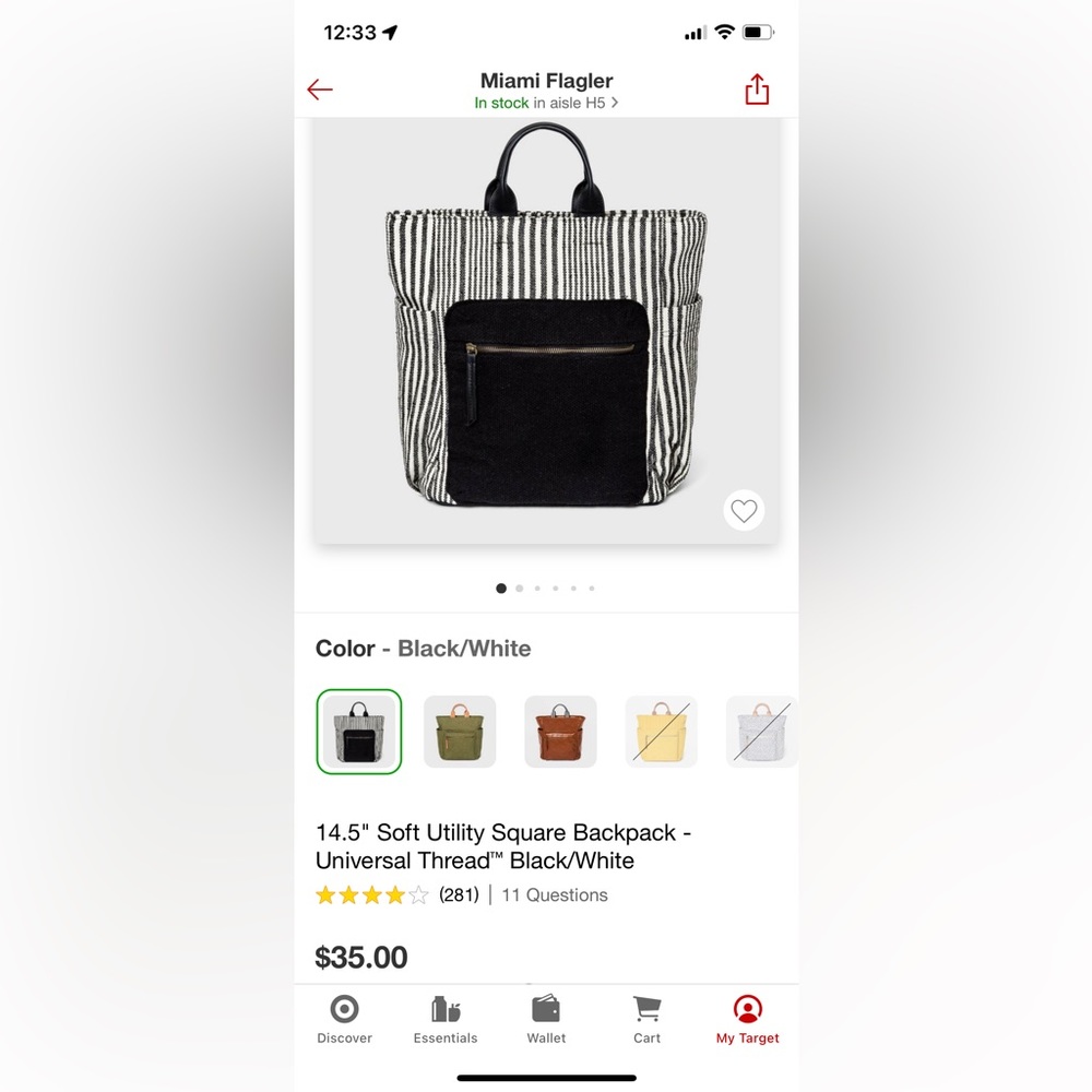 Universal Thread Backpack